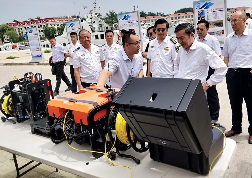 Deputy Minister of Transportation praises ROBOSEA  robot