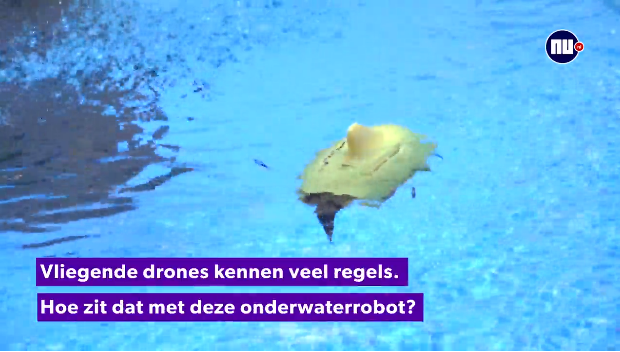 国际新闻 ▏水下机器人BIKI闪耀Bright Day，荣登荷兰最大的新闻网站Nu.nl